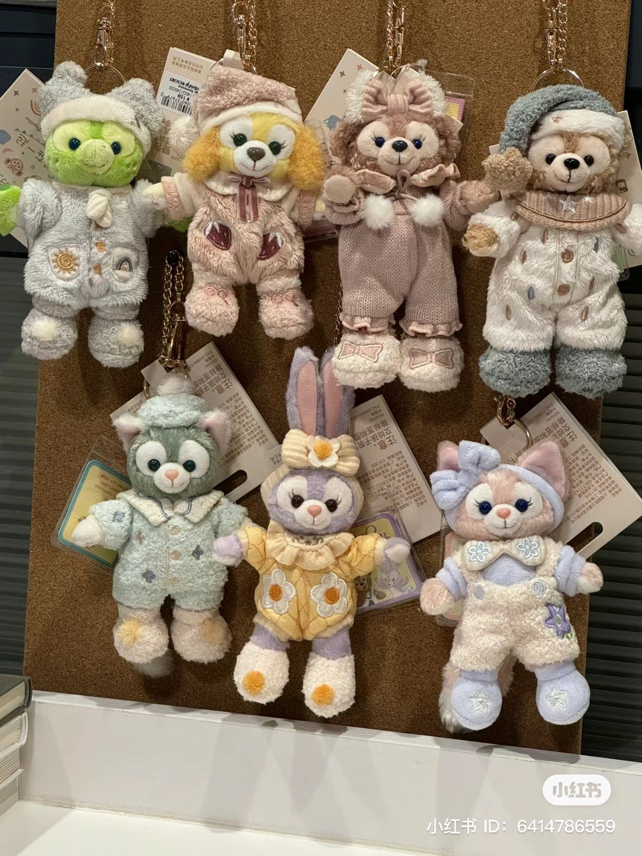 Disney SH|懒懒在一起系列站姿挂件/包挂