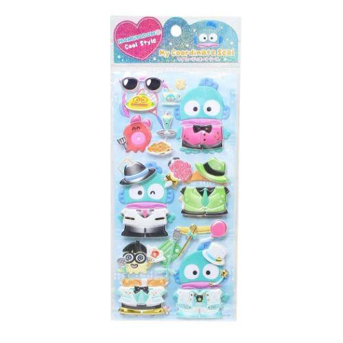 Sanrio|Dress Up Playing Sticker|95×195mm approx.