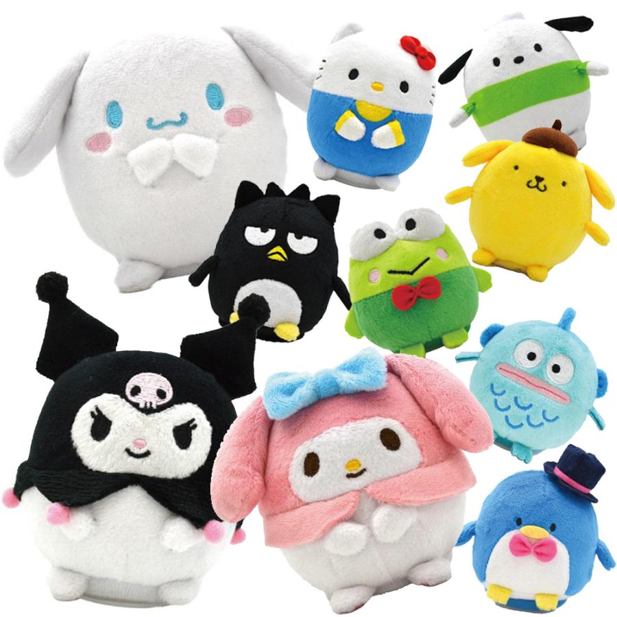 Sanrio|Characters Talking Mini Plush Dolls/Plush Toy|H9.2 x W8.7cm approx.