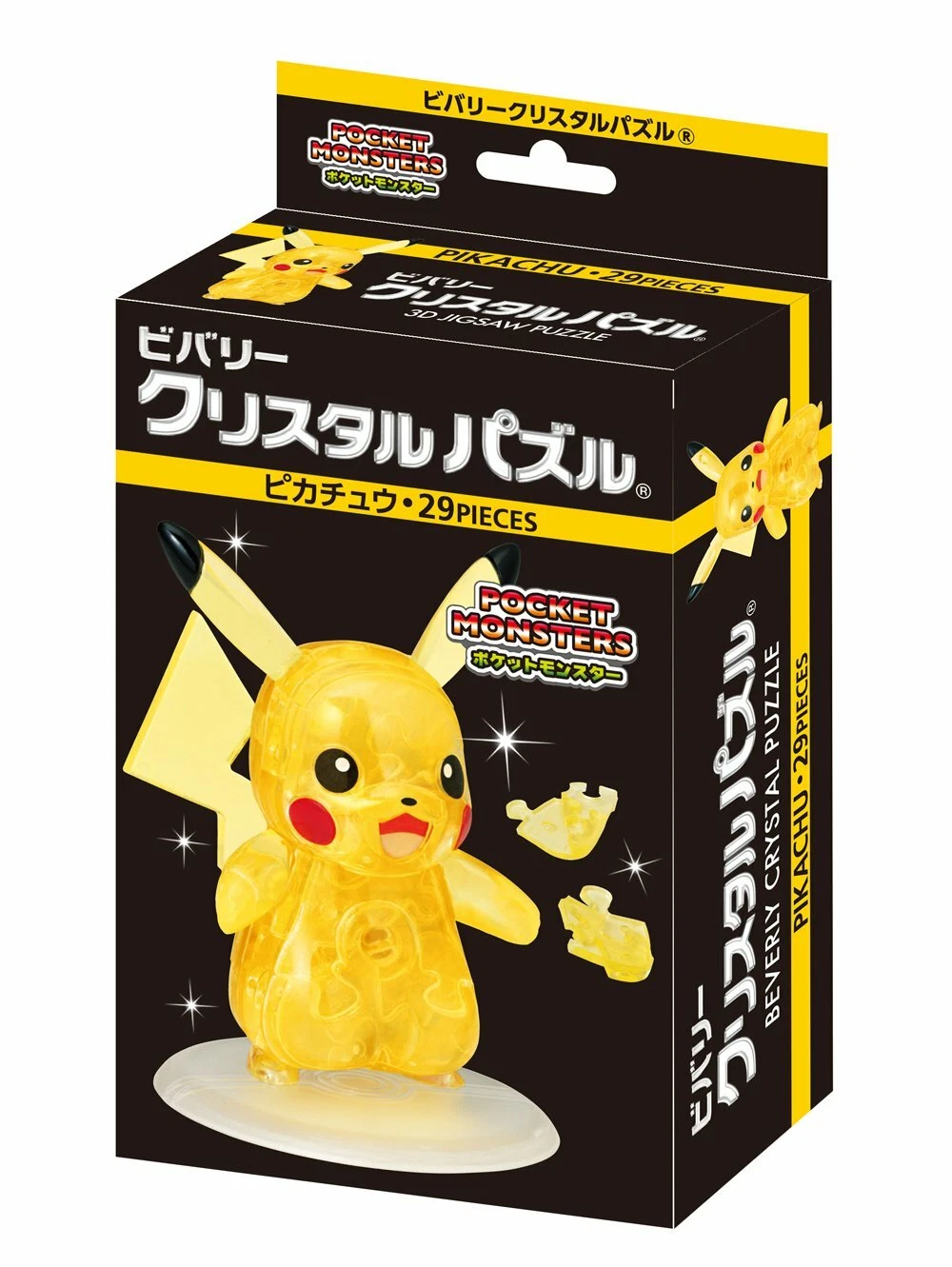 Pikachu|Beverly Crystal 3D Puzzle| 95×175×48mm approx.