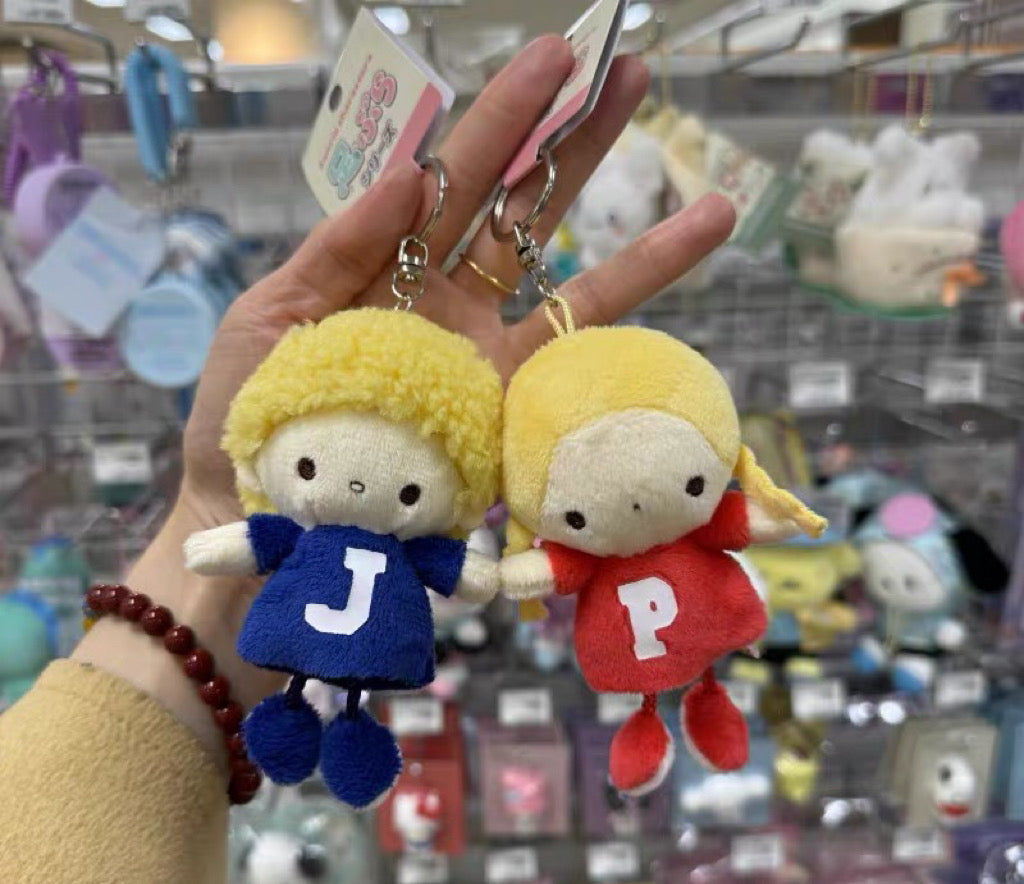 Sanrio|Hanging Legs Series Mascot Holder /Plush Keychain|120x55x48mm approx.