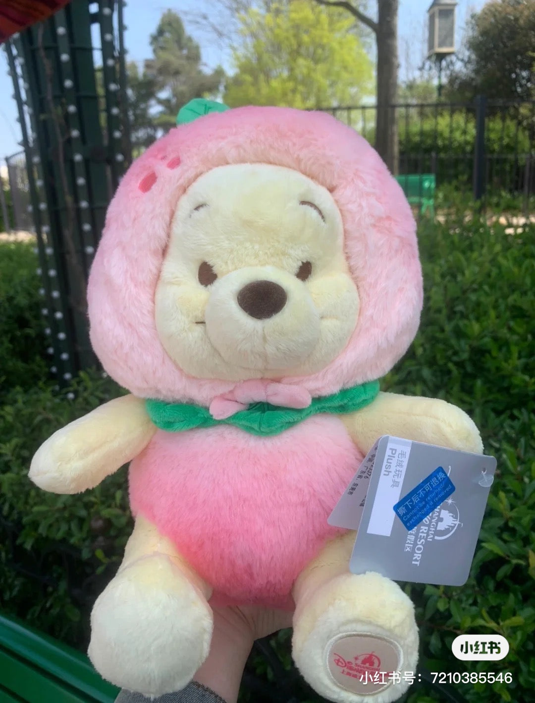 Disney SH|winnie the pooh超柔软mochi水蜜桃噗噗全系列