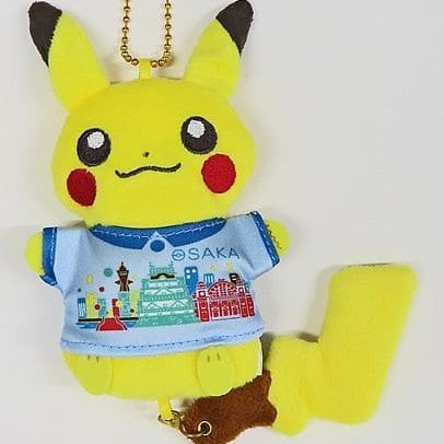 Pikachu皮卡丘|大阪限定宝可梦皮卡丘挂件|13×10×7 cm