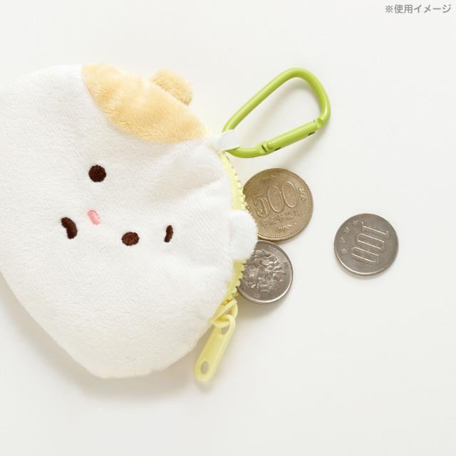 Sanx|Little Moments of Joy Mainichi Hamuchima Plush Mini Coin Case |80×105×20mm approx.