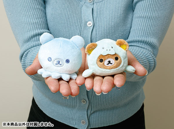 Rilakkuma轻松熊|海洋系列可爱小公仔/大手玉/沙包/共6种|50×60×80mm