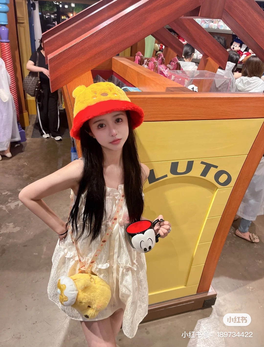 Disney SH|毛茸茸噗噗羞羞渔夫帽