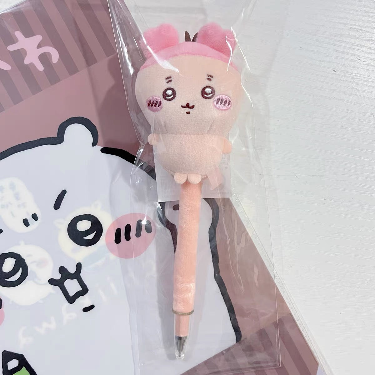 Chiikawa 吉伊卡哇|螃蟹头毛绒玩偶大头圆珠笔|0.7mm