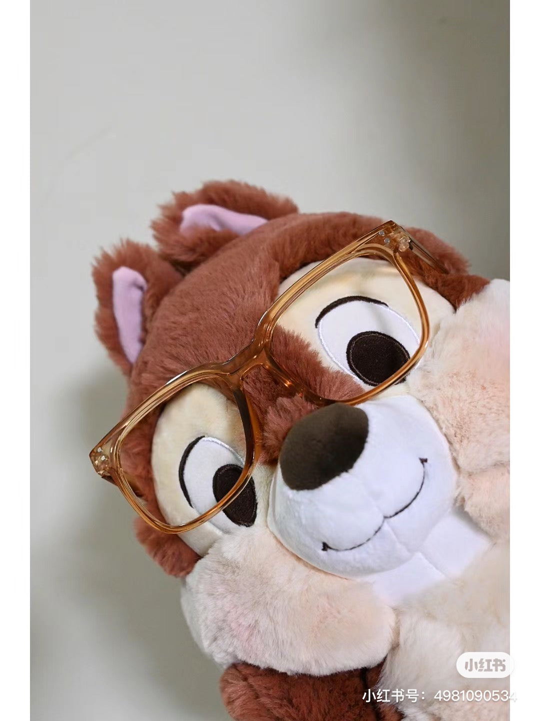 Disney SH|超好摸托腮奇奇毛绒公仔/玩偶