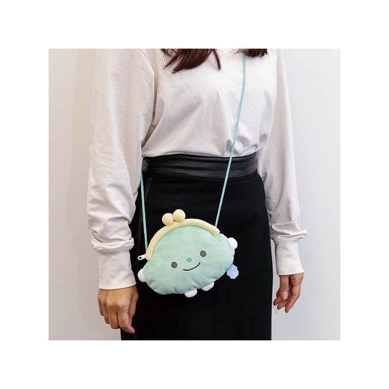 Sanx|新角色Pokantotan Odekake大头软软包/零钱包/收纳包|约16*9*4cm