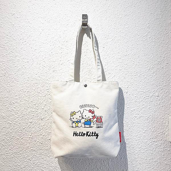 Sanrio|Hello Kitty帆布包| 约350×365×80mm
