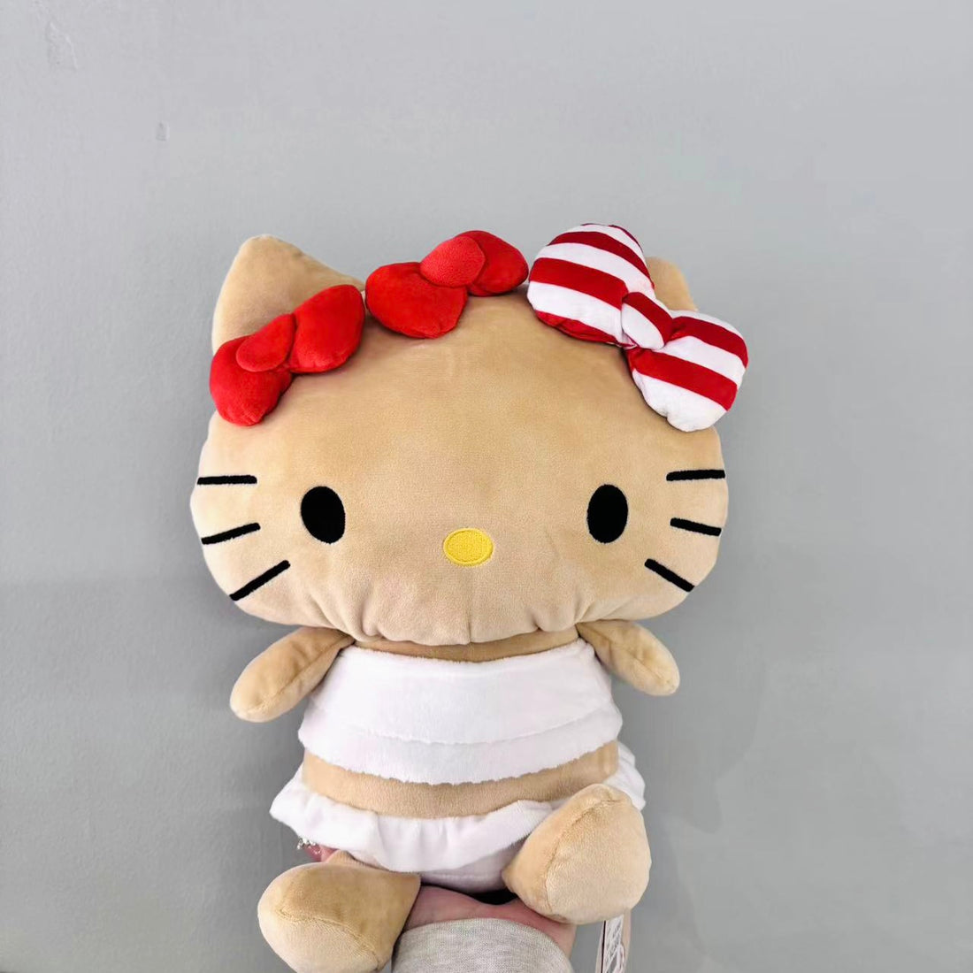 Sanrio三丽鸥|Avail联名黑皮Hello kitty玩偶
