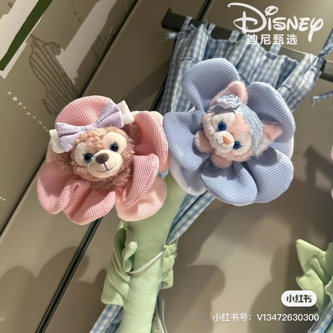 Disney SH|春日限定花朵窗帘扣/窗帘绑带/玩偶手捧花|约45cm