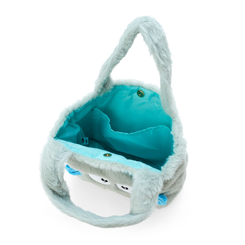 Sanrio三丽鸥|Characters Fur Tote Bag星星眼可爱角色毛茸茸手提托特包|约高20cm×底宽20cm×顶30cm