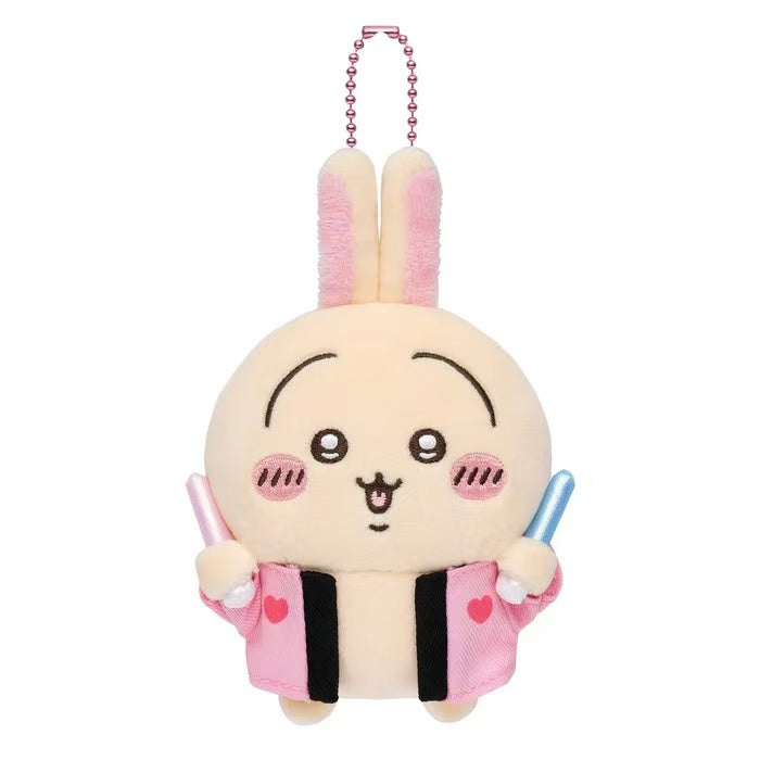 Chiikawa|Otaku Activity Fan Usagi Mascot Holder /Plush Keychain|130×135×50mm approx.
