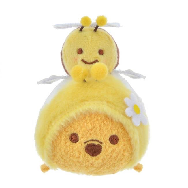 Disney|2023蜜蜂日限定噗噗皮杰叠高高松松挂件/包挂|全長:約13.5(cm)