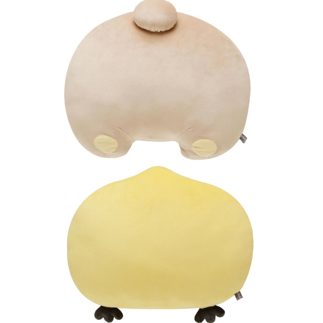 Rilakkuma轻松熊|BASIC RILAKKUMA Favorite Things Cushion Bottom Die-cut San-X可爱角色超好rua屁屁造型抱枕/靠垫|约280×350×150mm