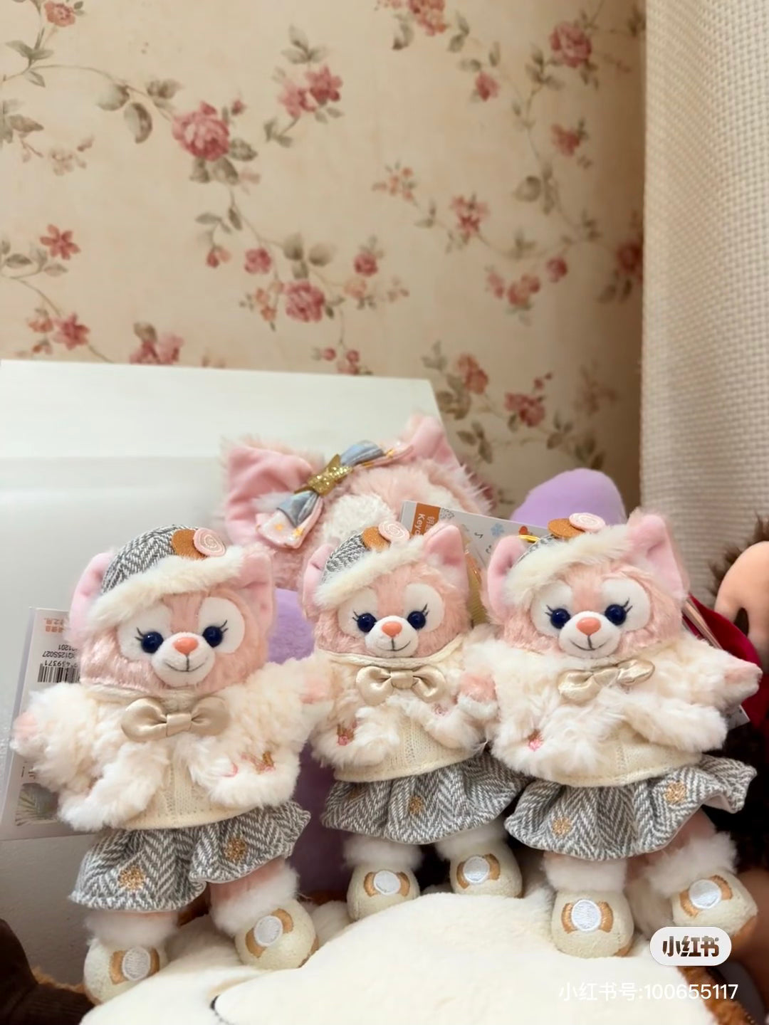 Disney SH |冬日系列站姿毛绒玩偶挂件/包挂