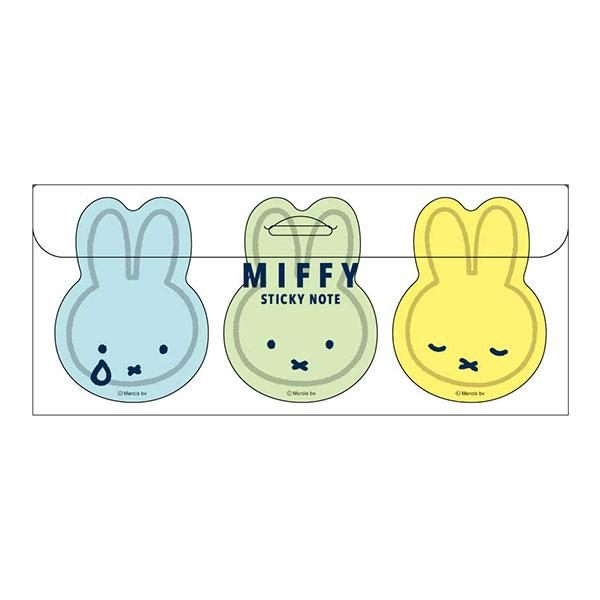 Miffy|2026 AUTUMN Dick Bruna Clear Case Die-Cut Sticky Notes|W170 × H70 mm approx.