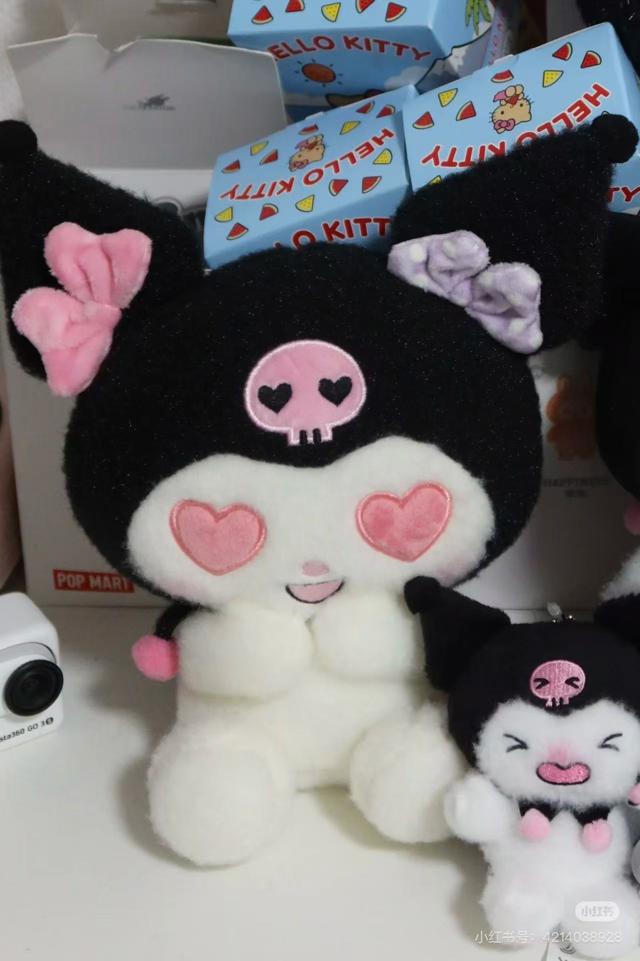 Sanrio|Netflix Anime My Melody & Kuromi Collection Plush Dolls/Plush Toy|18×11×20cm approx.