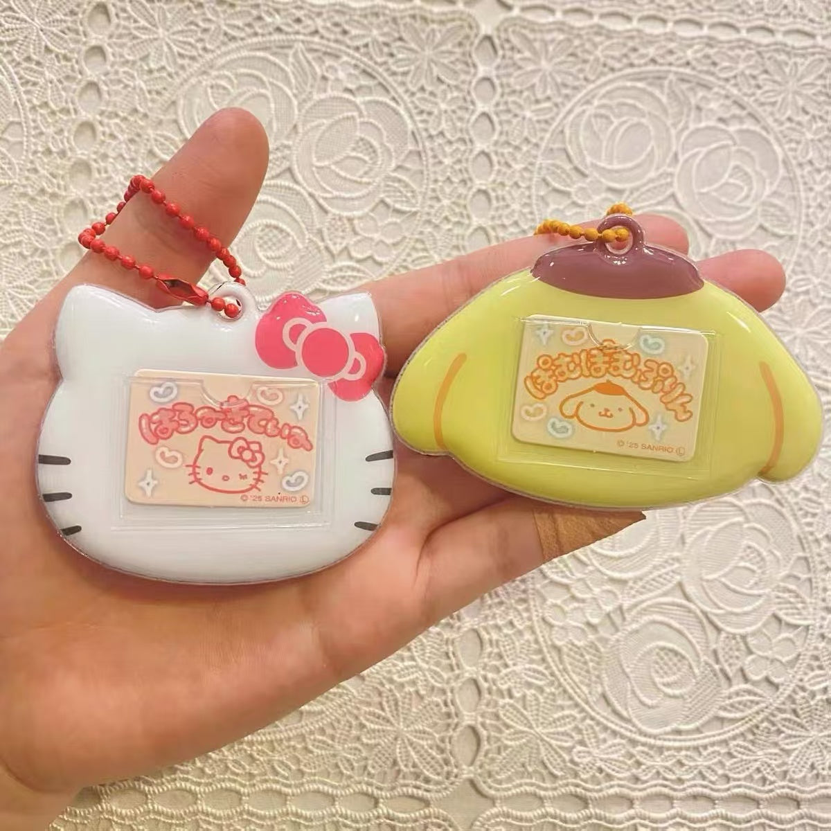 Sanrio| Characters Trading Name Badge Keychain mystery bag/blind box/All 8 types|1pcs