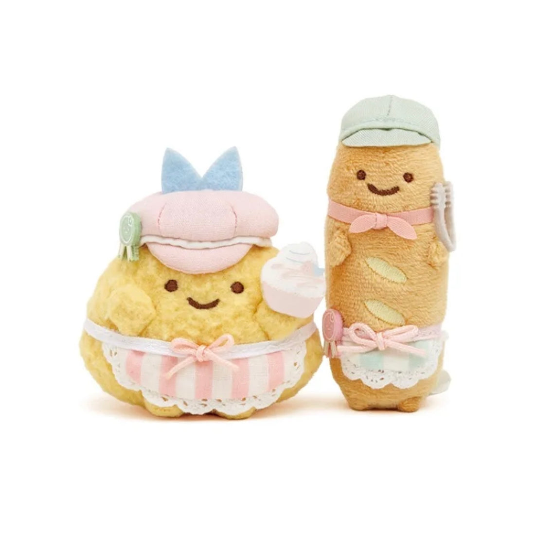 Sumikko gurashi角落生物|春日小镇集市展会稀有限定2只组炸鱼?法棍沙包/手玉/小公仔/玩偶