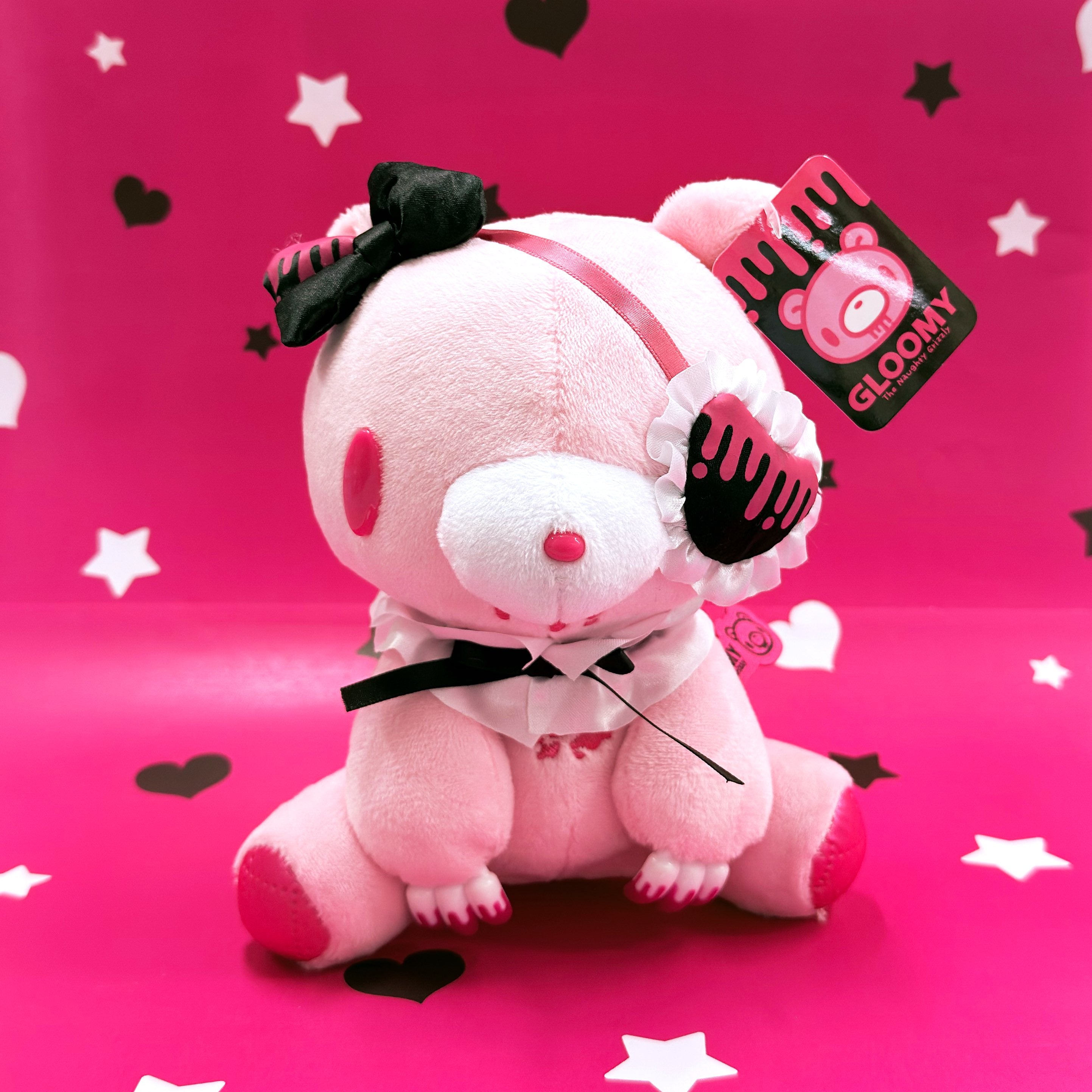Gloomy Bear| Eye Patch Lolita Plush Dolls/Plush Toy| H16cm x W12cm x D12cm approx.