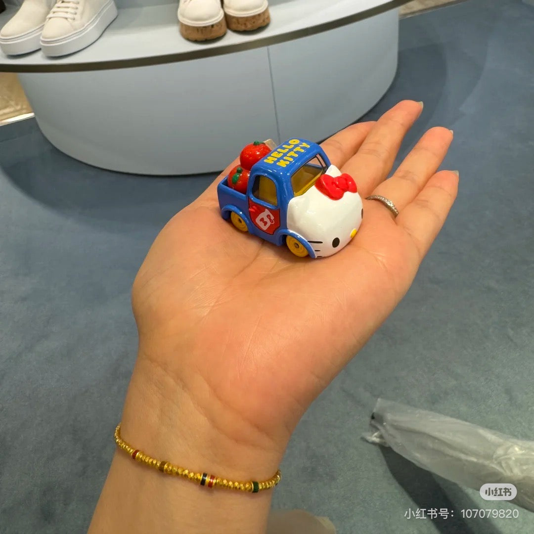 HelloKitty凯蒂猫|Dream Tomica SP Hello Kitty 50th Anniversary多美卡合金车/卡通汽车/玩具