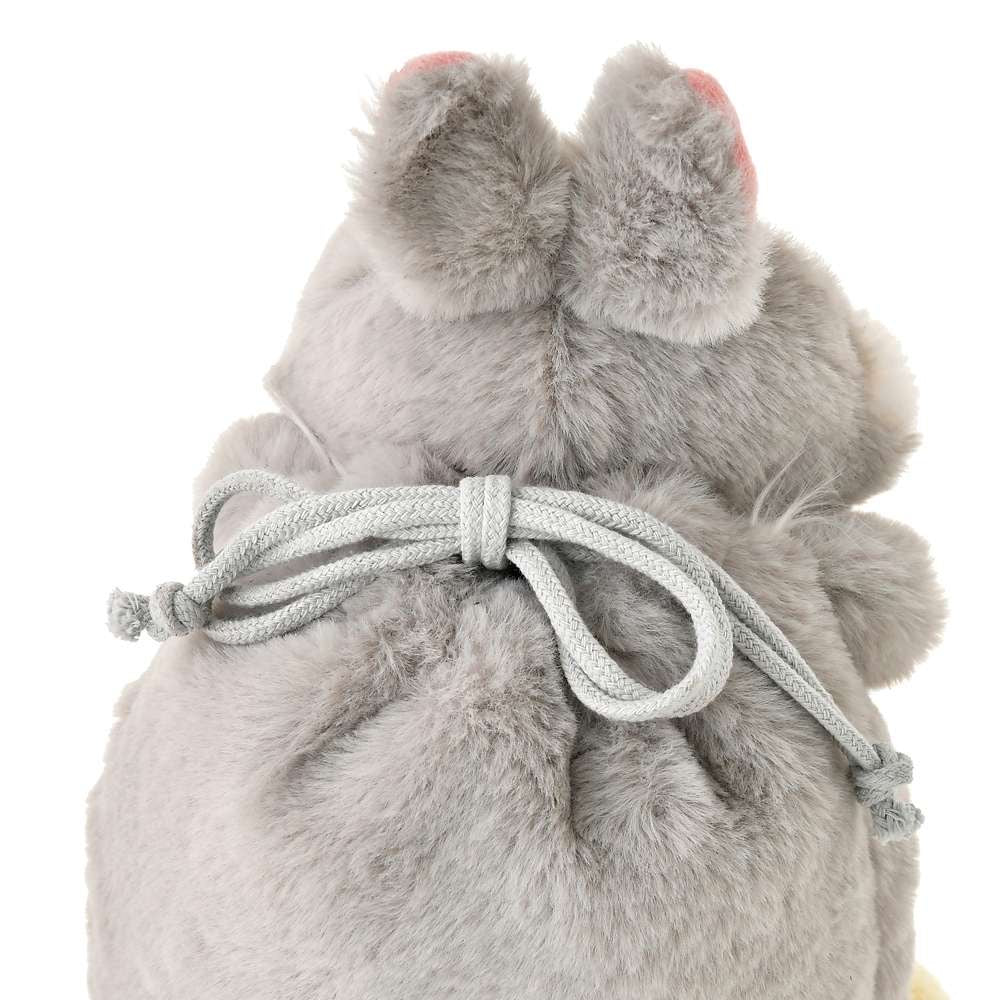 Disney迪士尼|Fluffy超柔软可爱桑普公仔式大巾着包/抽绳包/防水内里|約高さ27×幅23×奥行き20(cm)