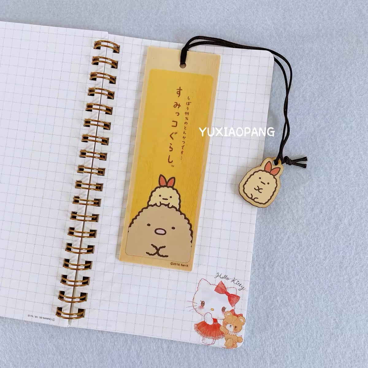 Sumikko gurashi|Character Bookmark Wooden|H118 x W40 x D1.6mm approx.