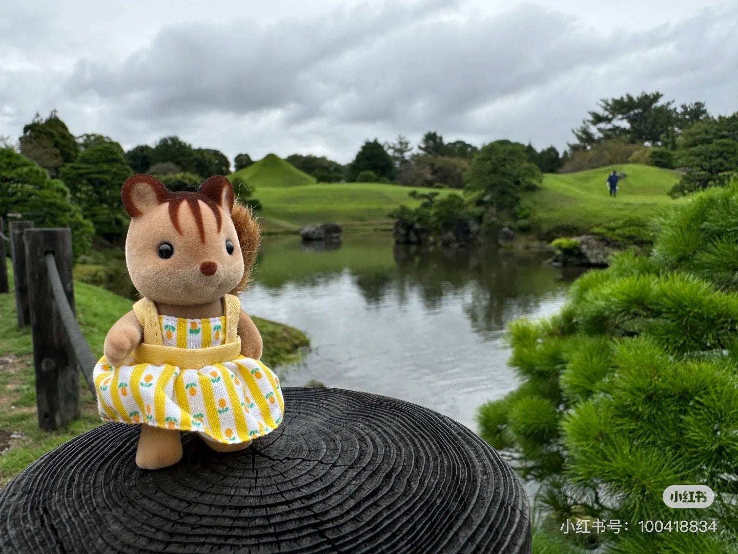 SylvanianFamilies|Walnut Squirrel Girl Doll