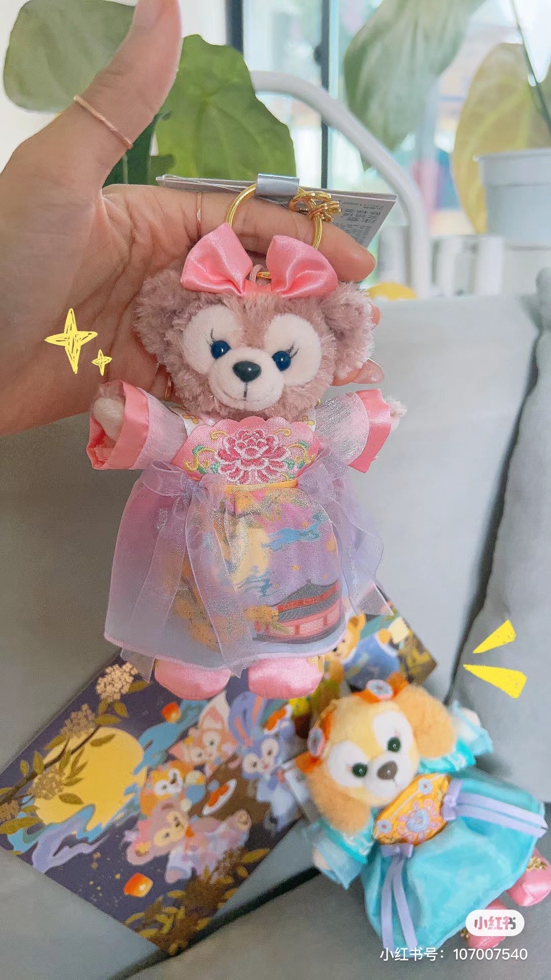 Disney SH|雪莉玫/cookie安中秋限定挂件