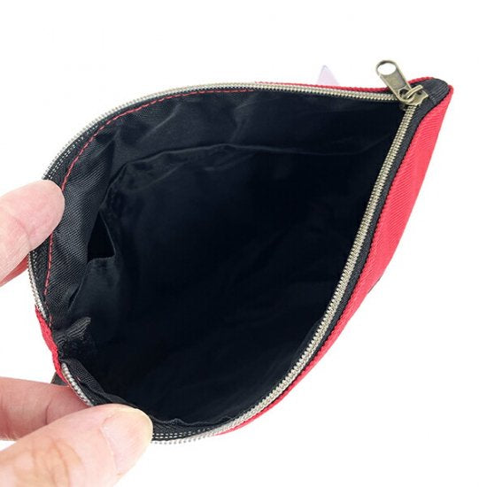 Doraemon哆啦A梦|机器猫精致刺绣大脸图案化妆包/收纳包/porch|约19cm×5cm×3cm