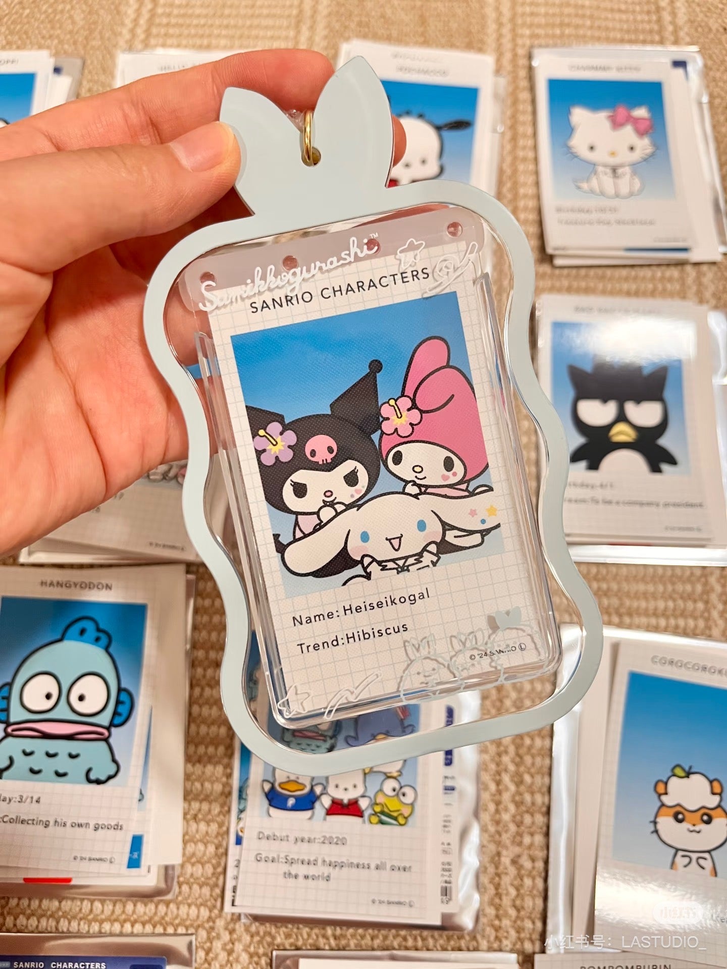 Sanrio|Secret ID Photo Style Smartroid mystery bag/blind box/All 24 types|1pcs