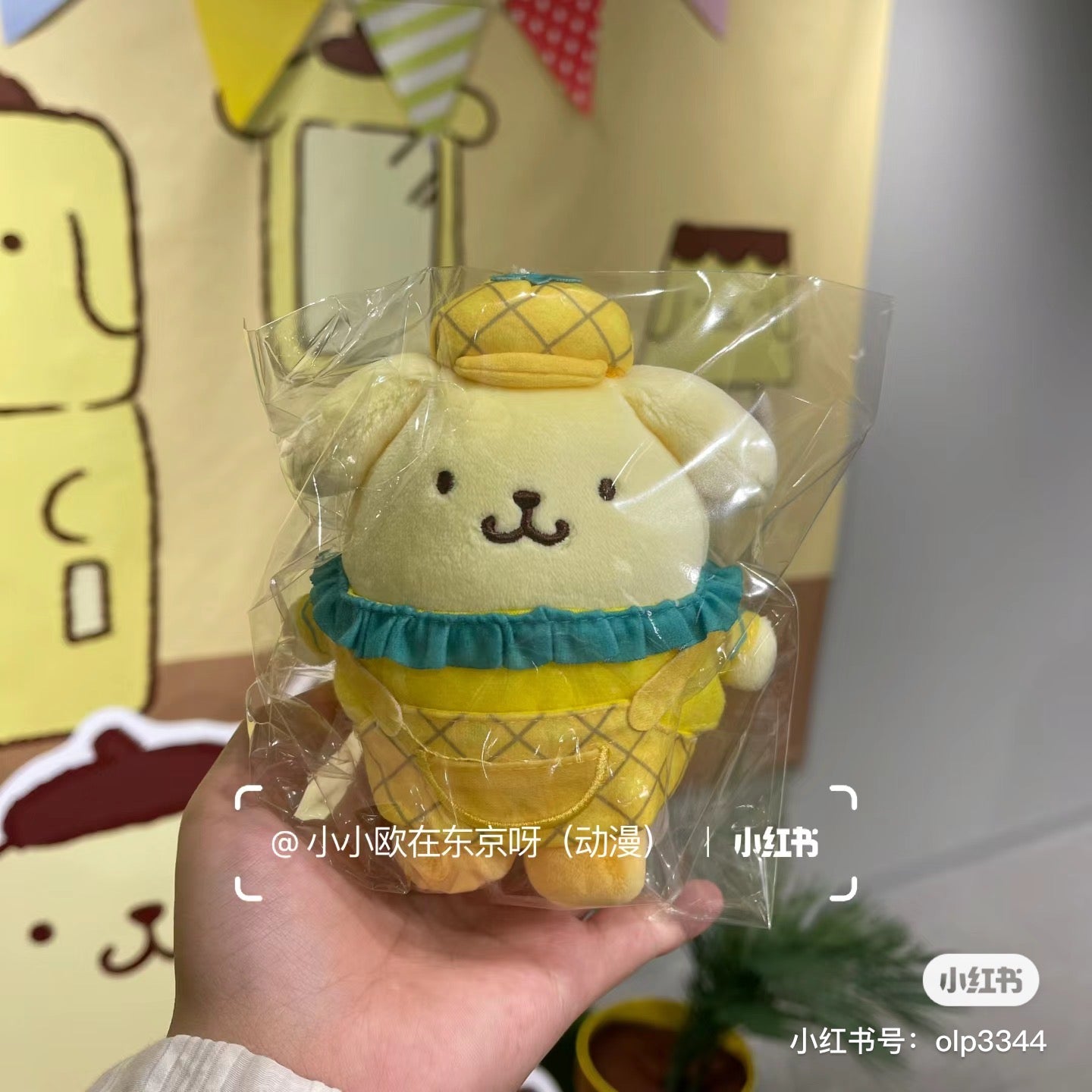 Sanrio三丽鸥|展会限定Pum Pum Purin布丁狗展会水果系列