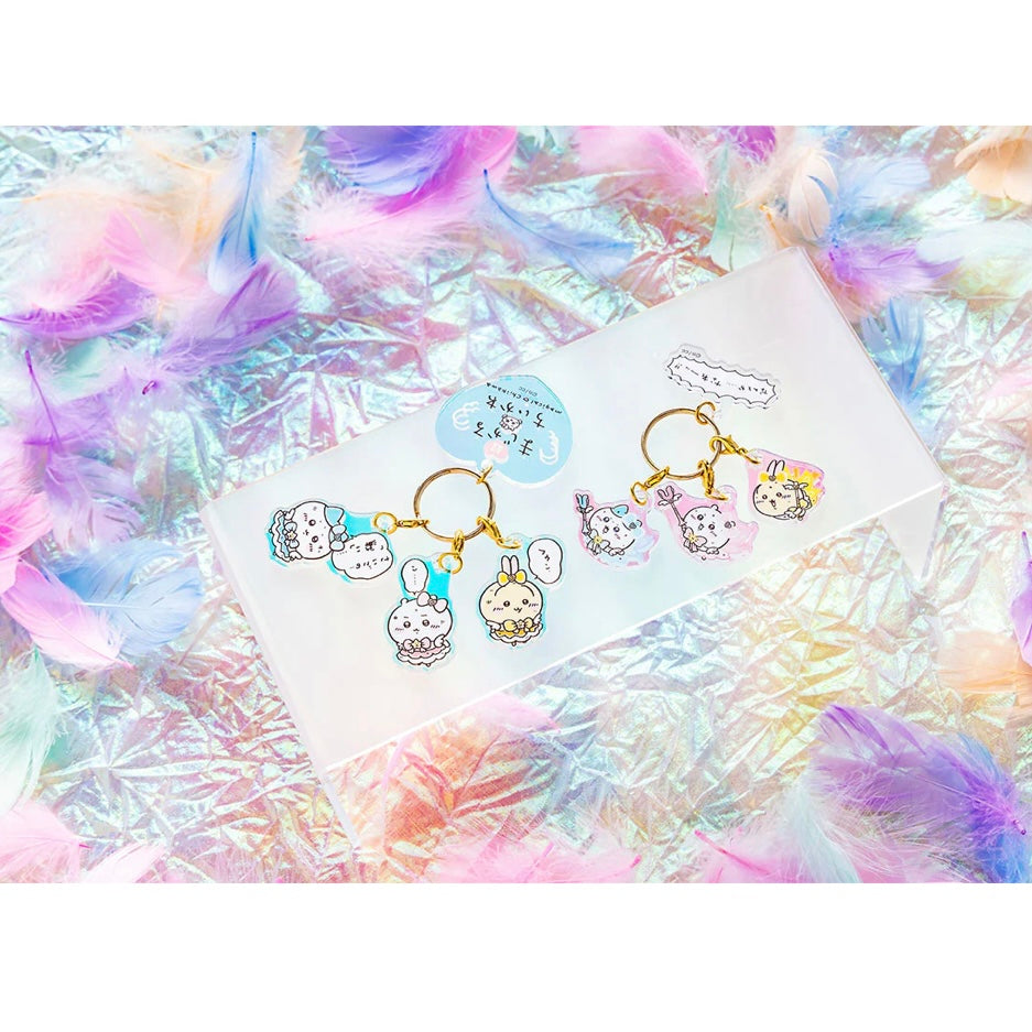Chiikawa 吉伊卡哇|超魔法少女/小魔仙系列3连钥匙扣|約H40×W40×D3mm