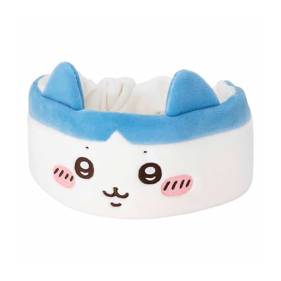 chiikawa|Become a hairband that can change可爱角色大脸毛绒发带|約80mm