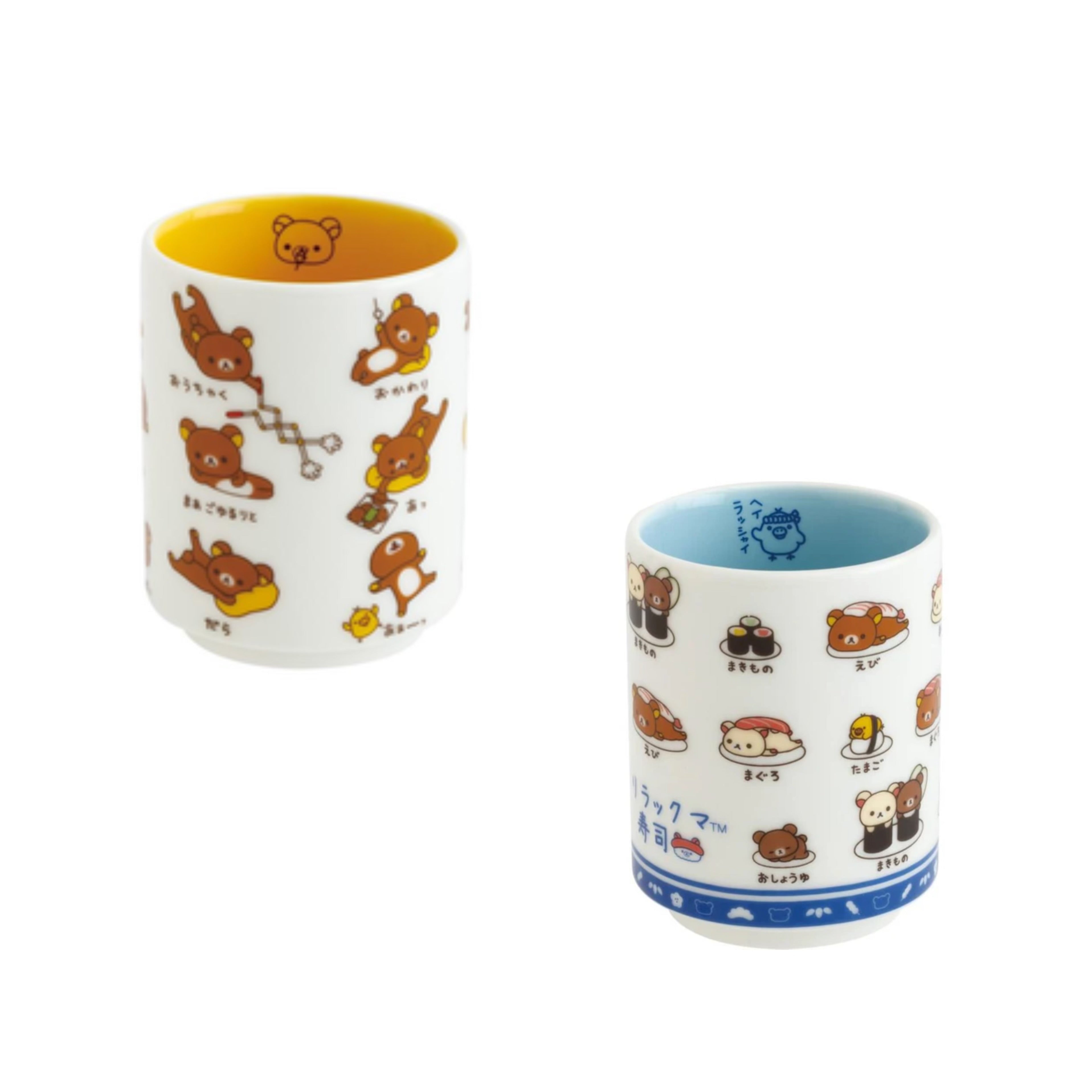 Rilakkuma|Anytime Sushi Tea Cup|90×Φ70mm approx.