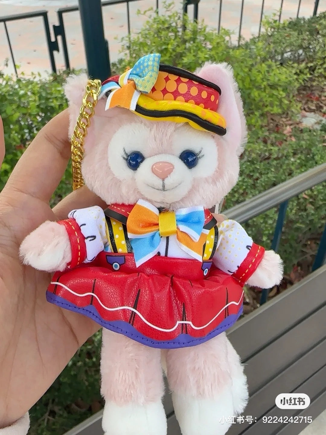 Disney SH|小皮裙彩色庆典贝儿挂件