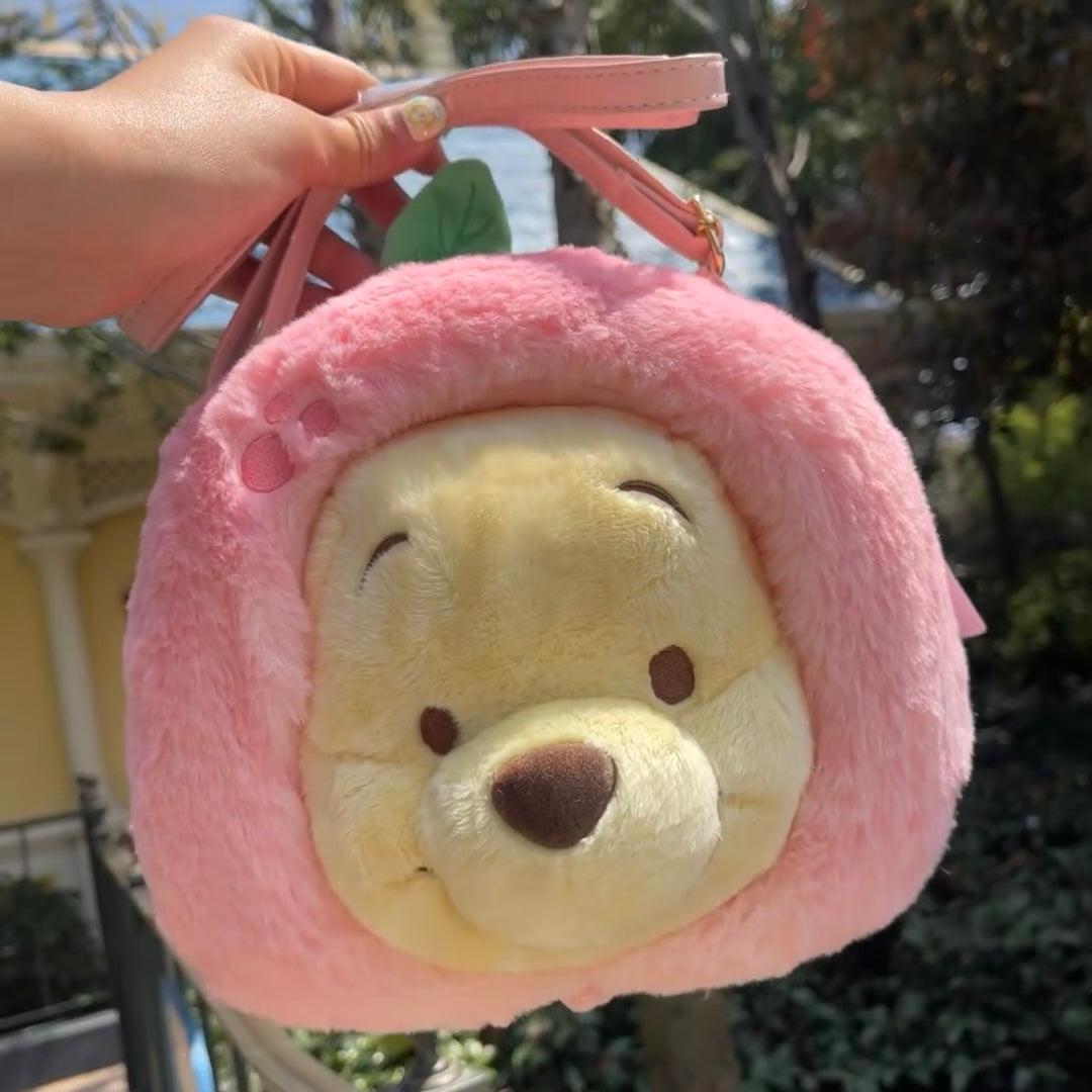 Disney SH|winnie the pooh超柔软mochi水蜜桃噗噗全系列
