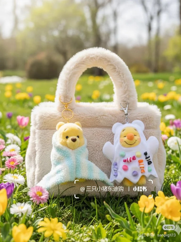 Disney|Soonfall Swaddled Fluffy Blanket Mascot Holder /Plush Keychain|19×11×11cm approx.