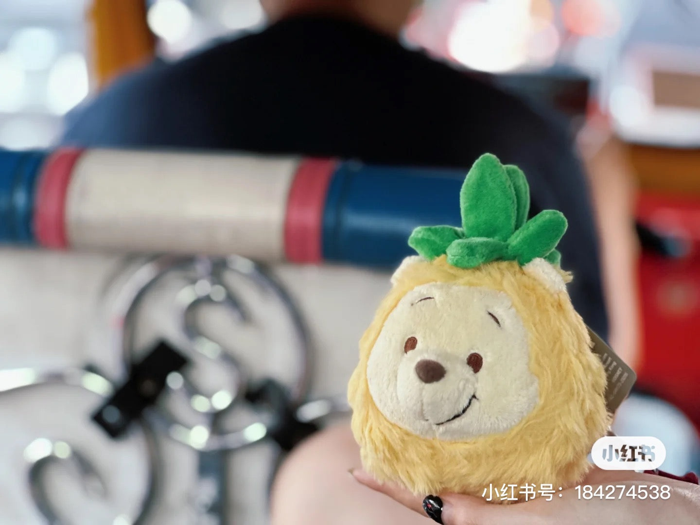 Disney SH|winnie the pooh超柔软mochi菠萝噗噗全系列
