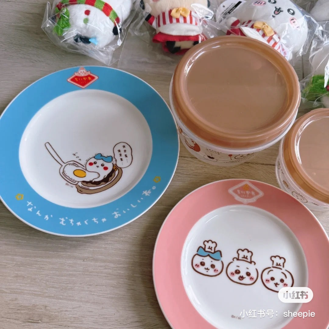 Chiikawa 吉伊卡哇|角色盘子|約直径125×H65mm