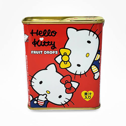 Hello kitty凯蒂猫|铁罐水果糖/高颜值收纳罐|23粒【24.12】