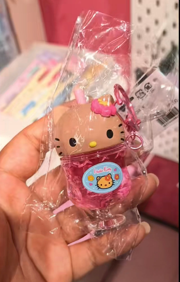 HelloKitty|Characters Colorful Soda Keychain/Keyring| H130 x W125 x D55 mm approx.