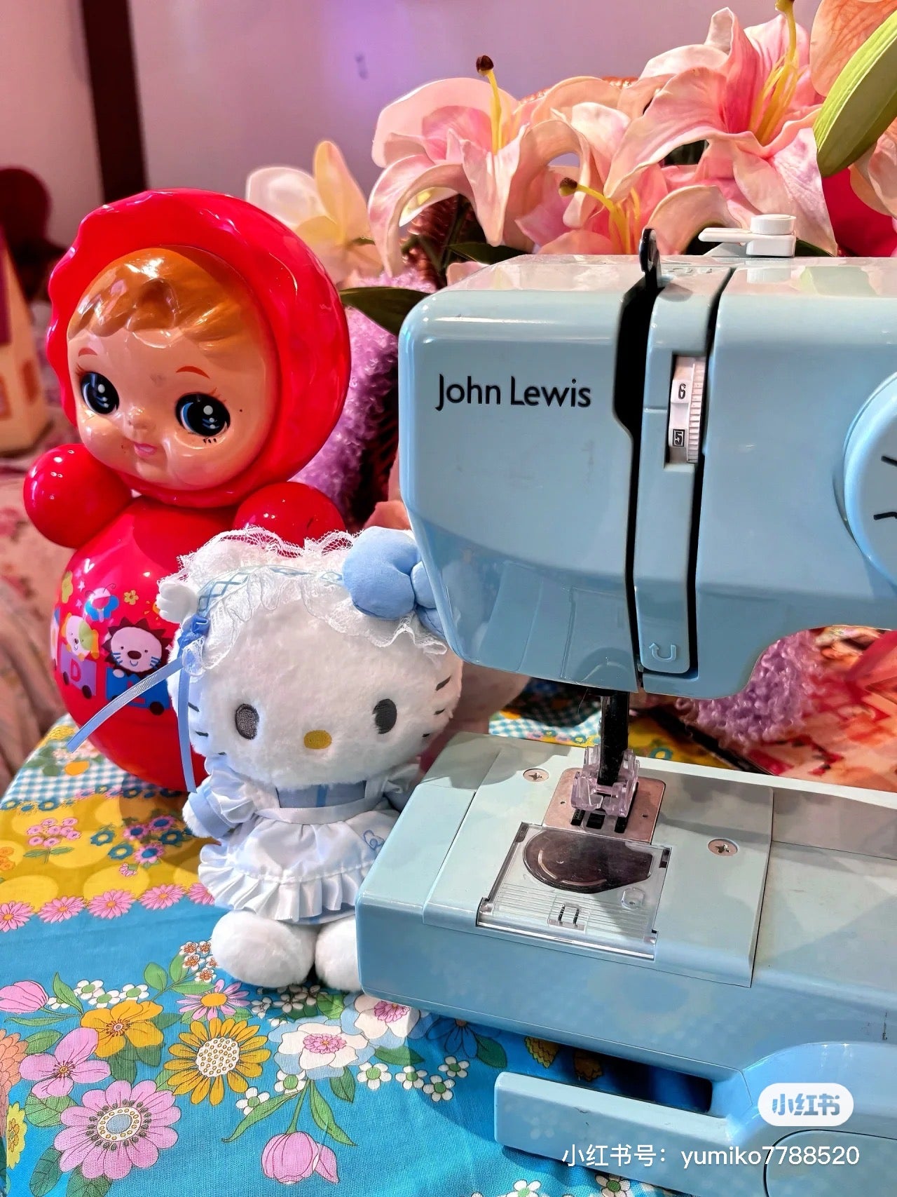 Sanrio|蓝色幻想水色天使系列挂件/包挂|約幅10.5×奥行8×高さ15cm