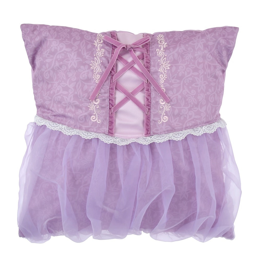 Disney迪士尼|FEEL LIKE RAPUNZEL公主蕾丝纱裙抱枕/枕芯可替换/质感好好|約縦45×横45×厚み17(cm)