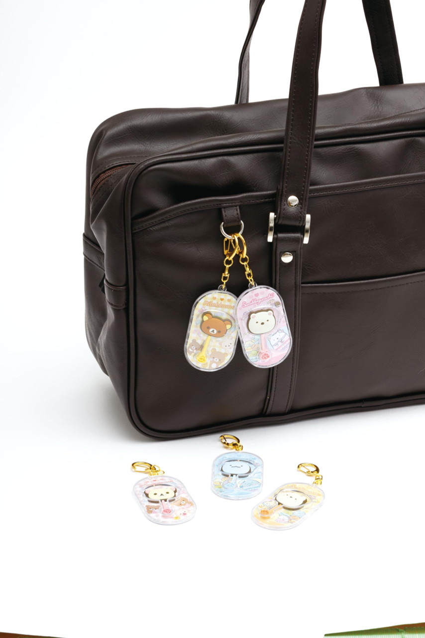 Rilakkuma|Chocolate Style Acrylic Keychain/Keyring|80×44×7mm approx.