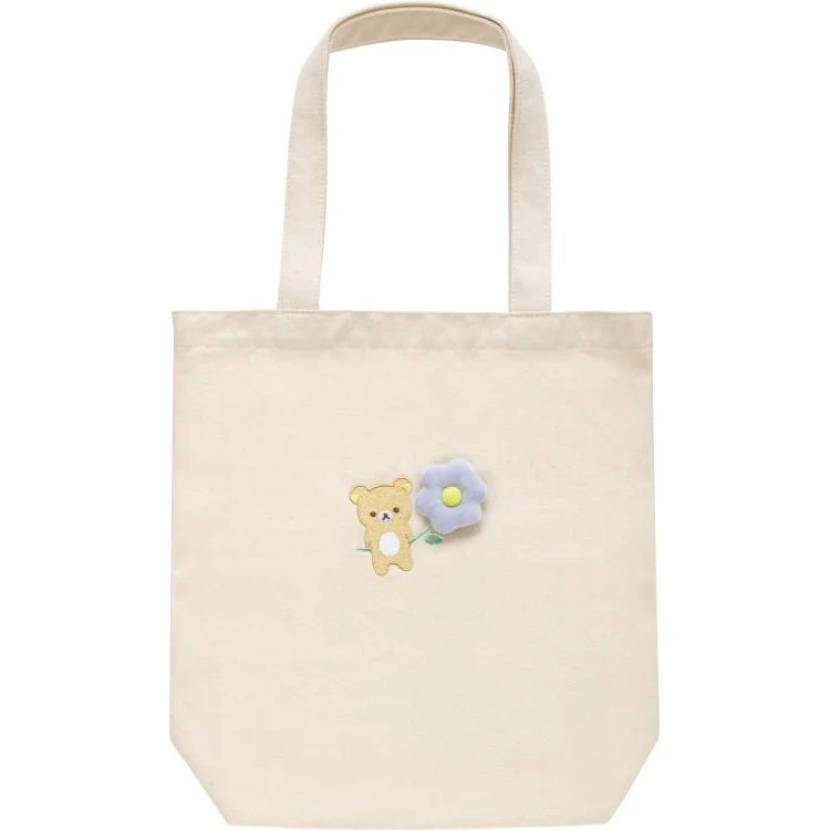 Rilakkuma|Flower Tote Bag |400×390×100mm aprrox.