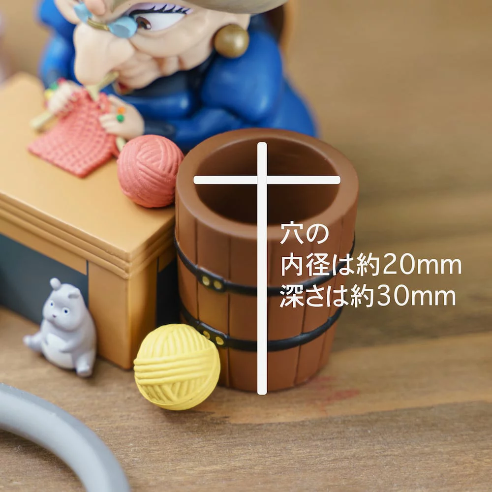 My neighbor totoro|吉卜力宫崎骏钱婆婆模型摆件/小物收纳|约H76×W74×D72mm