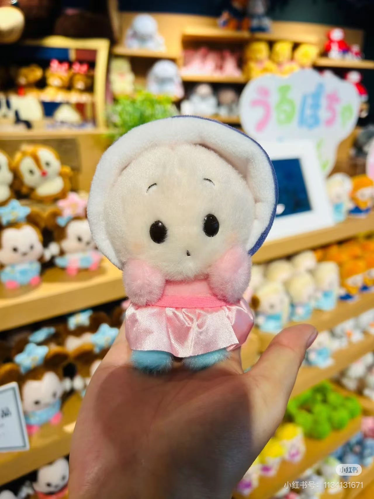Disney|Alice in Wonderland Young Oysters Urupocha-chan Plush Dolls/Plush Toy|H12×W9.5×D9cm approx.